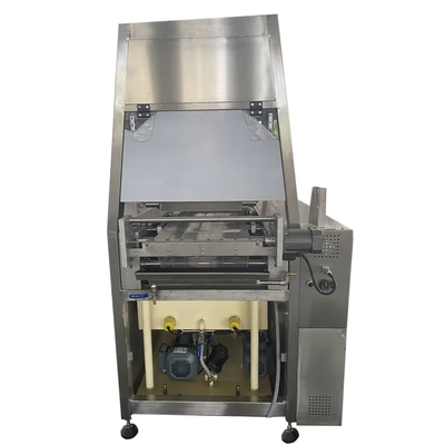304 Stainless Steel Chocolate Coating Machine PLC Controlled For Confectionery Bakery Biscuit Wafer