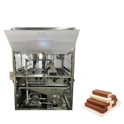 Enrobing Line Fudge Enrober With 15M Cooling Tunnel Copeland Cooling Compressor PLC Control System