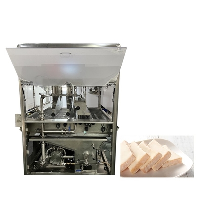 Stainless Steel Chocolate Enrobing Machine With Automatic Operation And PLC Control