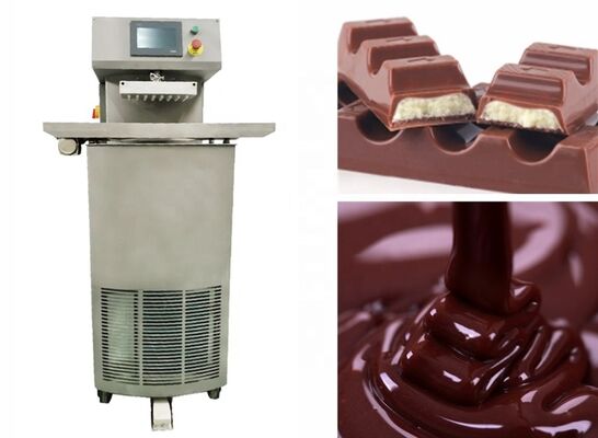 buy 380V Chocolate Coater Biscuit Coating Machine Ideal for Continuous Chocolate Application in Biscuit Manufacturing Plants online manufacture