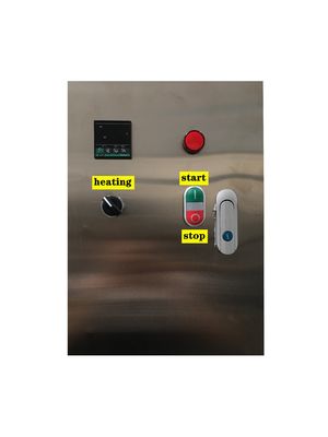 Chocolate Mass Heat Preservation 300L Chocolate Holding Tank