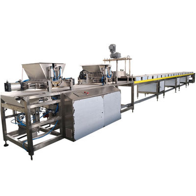 304SS 600mm Chocolate Chip Cookie Making Machine