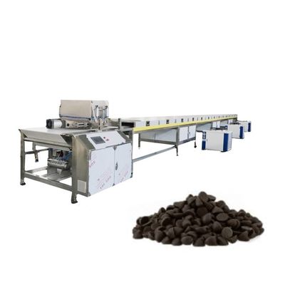 80kg/H Servo Motor 1000mm Chocolate Chip Making Machine