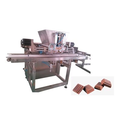 Servo Motor Depositor 200kg/H Chocolate Moulding Machine