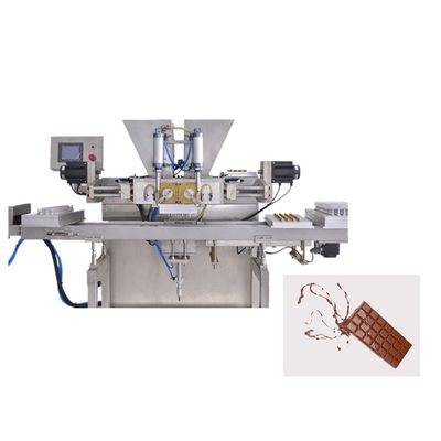 100kg/H Pneumatic Depositor Chocolate Moulding Machine
