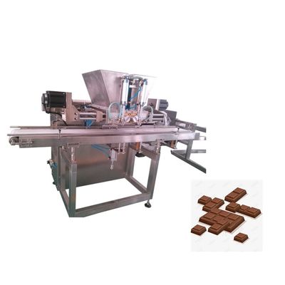 Servo Motor Depositor 200kg/H Chocolate Moulding Machine
