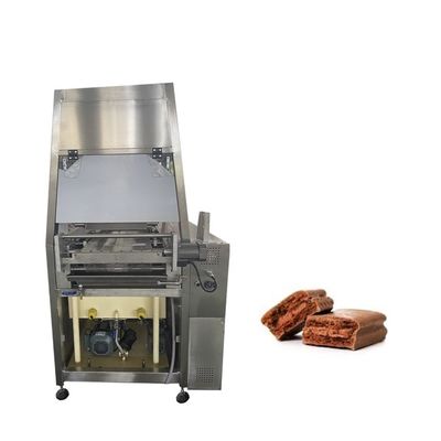 Stainless Steel 100kg Chocolate Enrobing Machine