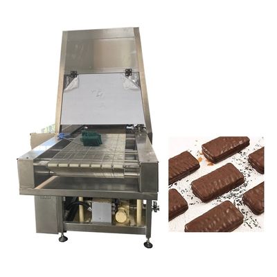 Small 1800kg 400mm Chocolate Covering Machine
