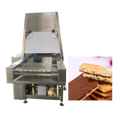 Small 1800kg 400mm Chocolate Covering Machine