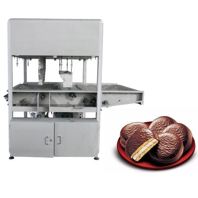 Donut Coating 1200mm Chocolate Enrobing Equipment