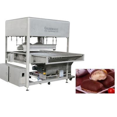 Cake 200kg/H 900mm Chocolate Enrobing Machine