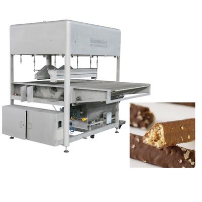 Cake 200kg/H 900mm Chocolate Enrobing Machine
