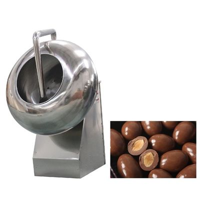 28rpm 1250mm 150kg/H Chocolate Polishing Machine