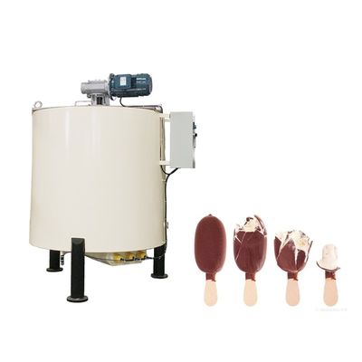 1000L Double JKT Chocolate Holding Tank 22.5RPM