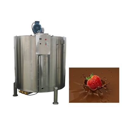 Double Wall 1000L Chocolate Holding Tank With Stirrer