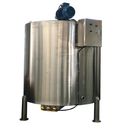 1000L Double JKT Chocolate Holding Tank 22.5RPM