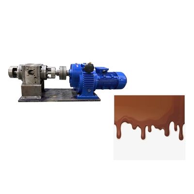 Double Wall Rotary Lobe Chocolate Delivery Pump 40l/Min