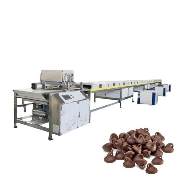 Single Depositor 200kg Chocolate Chips Depositing Machine