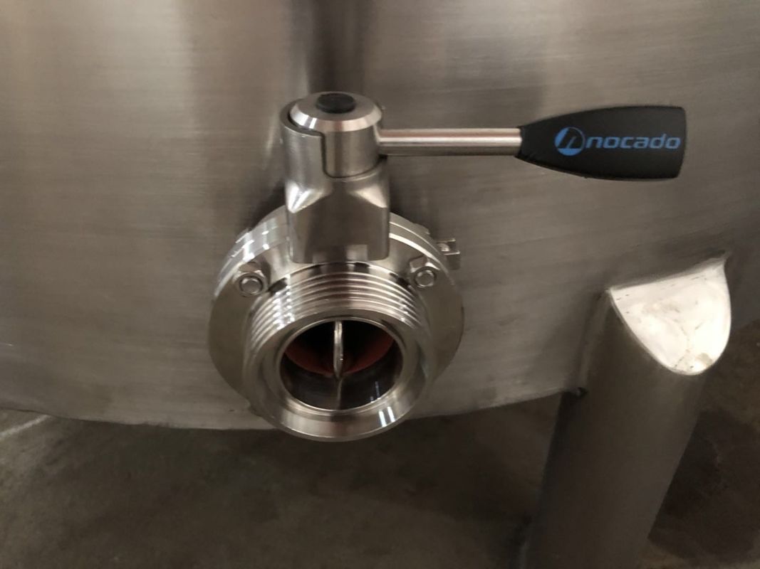 304SS stirrer 785kg 1000L Liquid Chocolate Machine