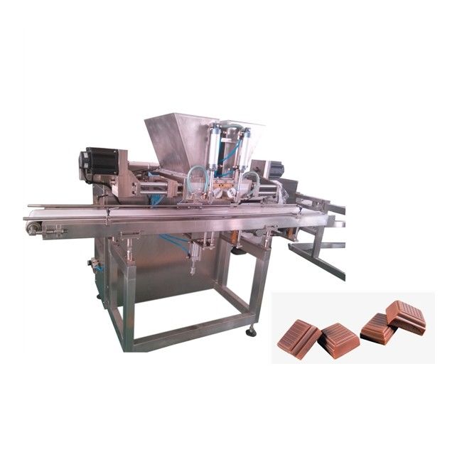Servo Motor Depositor 200kg/H Chocolate Moulding Machine