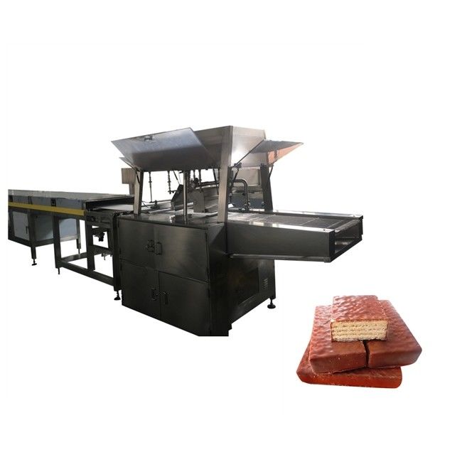 Automatic 600mm 300kg/H Chocolate Enrobing Machine