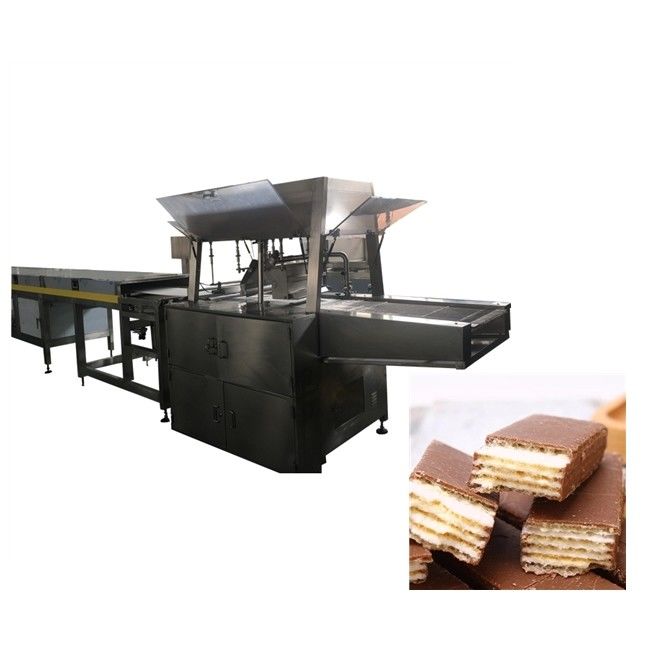 Automatic 600mm 300kg/H Chocolate Enrobing Machine