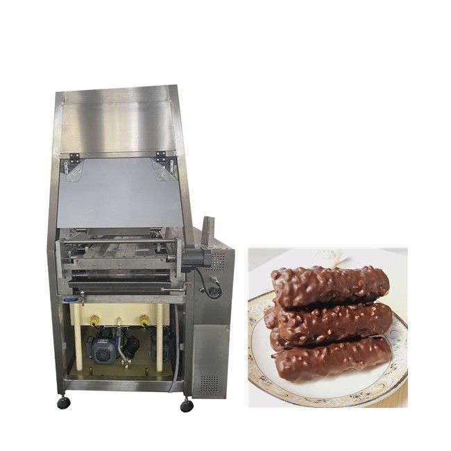 Automatic 600mm 300kg/H Chocolate Enrobing Machine