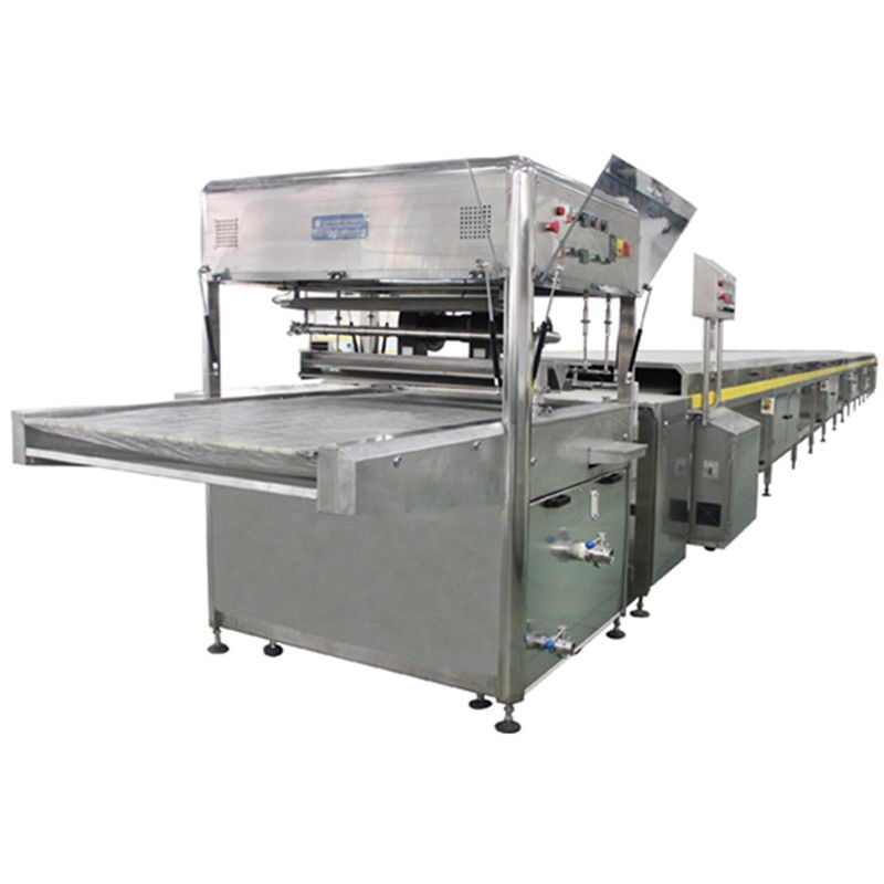ISO 1200mm 400kg/H Commercial Chocolate Enrober