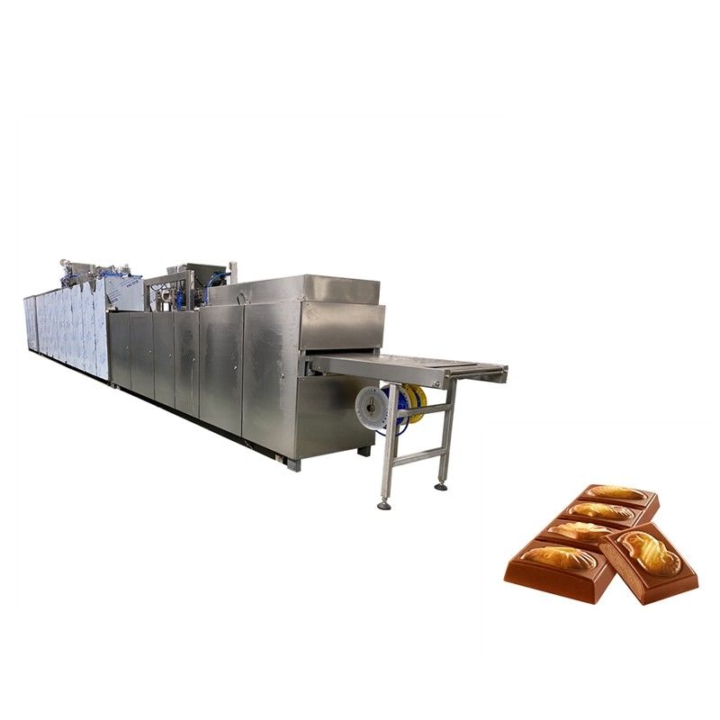 21KW 200kg/hour Chocolate Moulding Machine With Servo Motor Depositor
