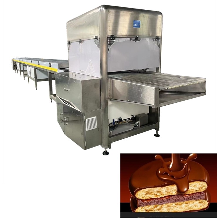 380V / 415V Enrobing Line For Biscuit Production Customized Design