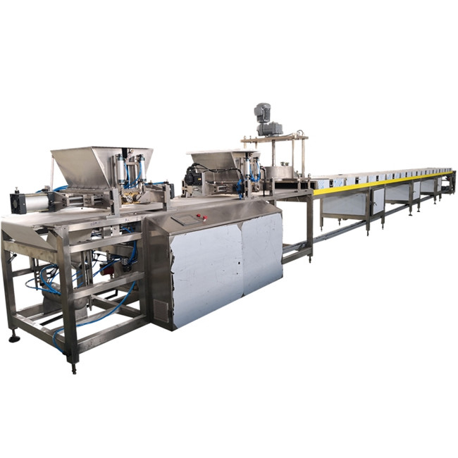 304SS 600mm Chocolate Chip Cookie Making Machine