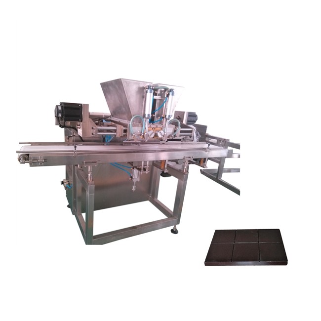 Servo Motor Depositor 200kg/H Chocolate Moulding Machine