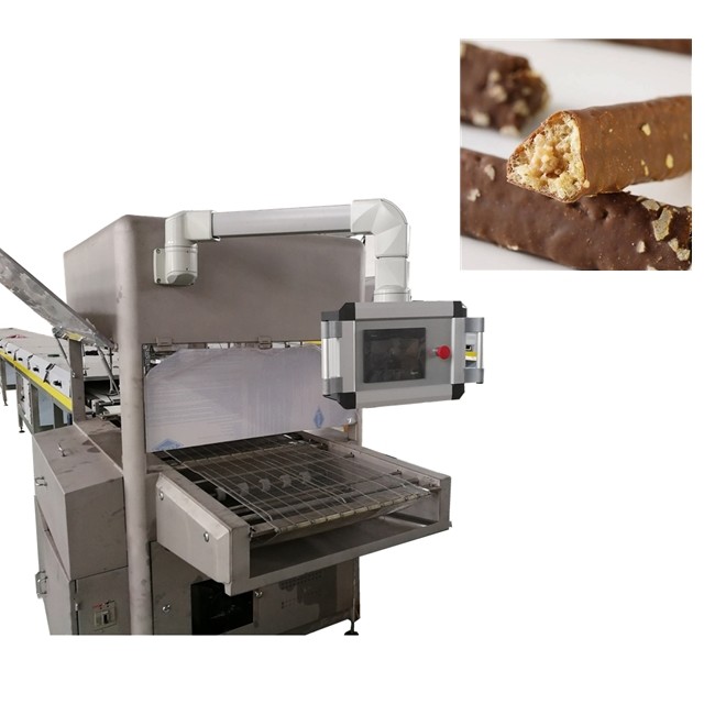 3 Temperature Zones Pure Chocolate Covering Machine 2.5m/min