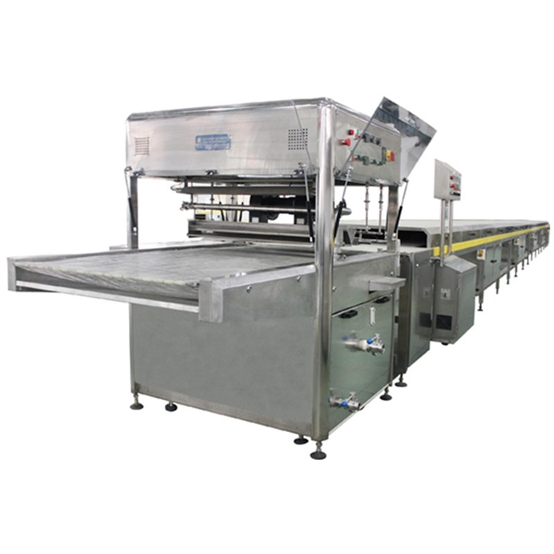 ISO 1200mm 400kg/H Commercial Chocolate Enrober