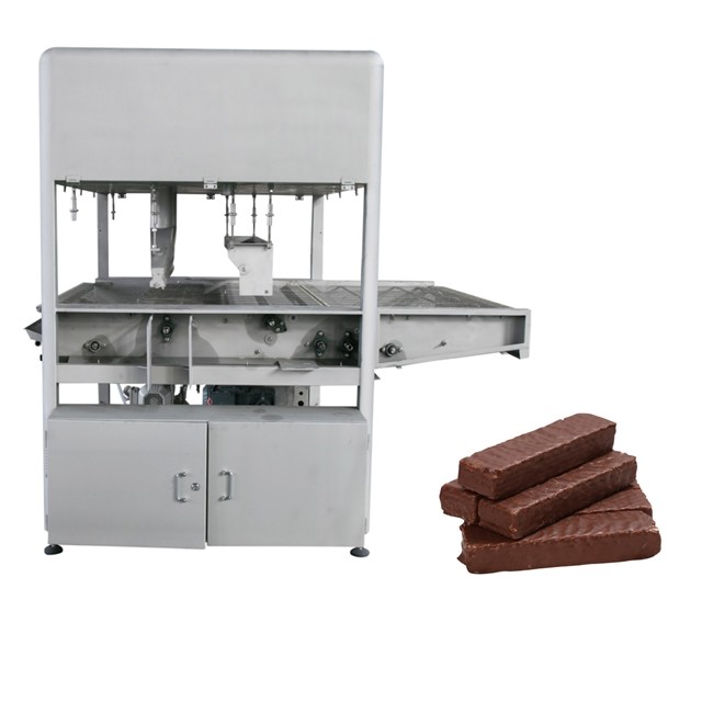 ISO 1200mm 400kg/H Commercial Chocolate Enrober
