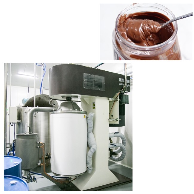 One Pass 304SS Chocolate Spread Making Machine