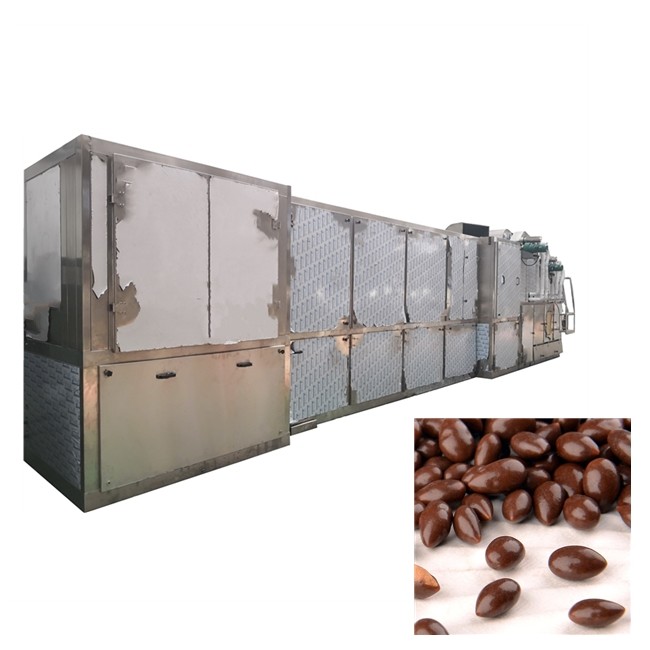Automatic 304 Ss Chocolate Bean Machine Plc Control