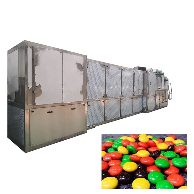 Automatic 304 Ss Chocolate Bean Machine Plc Control